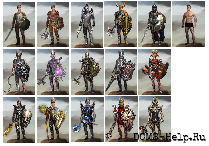 Манекен и 15 комплектов в вашу игру!
Подойдет к примеру для битвы титанов.