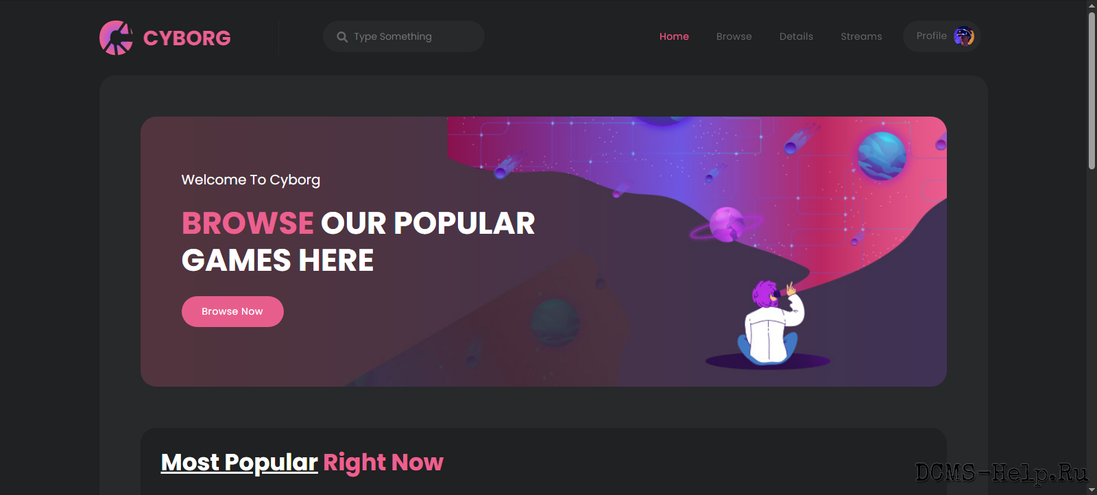 Cyborg - Awesome HTML5 Template